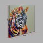 Single Modern Abstract Pure Hand Draw Ready To Hang Decorative Oil Painting Zebra