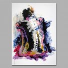 Speed Grapher Woman Siting Down By Talanted Artist Wall Art Decor