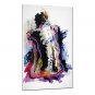 Speed Grapher Woman Siting Down By Talanted Artist Wall Art Decor
