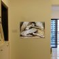 Hand-Painted People Horizontal Panoramic,Modern Style One Panel Canvas Oil Painting For Home Decor