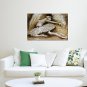 Hand-Painted People Horizontal Panoramic,Modern Style One Panel Canvas Oil Painting For Home Decor