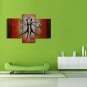 3 Panels 100% Hand Painted Modern Oil Painting The Dancing Woman and Man Abstract Wall Art  Ready