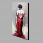 Hand-Painted Abstract Animal Square Modern One Panel Canvas Oil Painting For Home Decoration