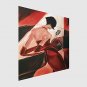 Hand-Painted Abstract / People / NudeModern One Panel Canvas Oil Painting For Home Decoration