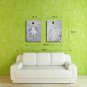 Mini Size E-HOME Oil painting Modern The Back Of A Ballet Dancer Pure Hand Draw Frameless Decorati