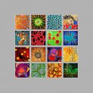 Hand-Painted Modern Abstract Oil Painting Three Panel Canvas Oil Painting Multi Split Oil Painting