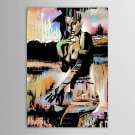 Hand-Painted PeopleModern / Traditional One Panel Canvas Oil Painting For Home Decoration