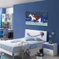 Stretched Canvas Oil Painting Art Dream Girl Style Children Painting 60*90CM