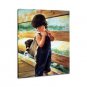 Hand-Painted People One Panel Canvas Oil Painting For Home Decoration