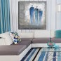 Oil Paintings Modern People , Canvas Material with Stretched Frame Ready To Hang SIZE70*70CM.