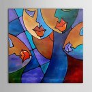 Hand-Painted People One Panel Canvas Oil Painting For Home Decoration