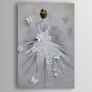 Hand-Painted  Decoration People Oil Painting With Stretcher For Home Decoration Ready to Hang