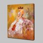Hand-Painted Modern Abstract Beautiful Girl Oil Painting On Canvas Wall Picture For Home Decoratio