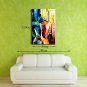 Hand Painted Abstract Naked Woman Oil Painting On Canvas Wall Art For Home Decoration With Stretch