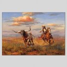 Oil Paintings Modern Landscape Style Canvas Material With Wooden Stretcher Ready To Hang Size60*90