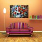 Oil Paintings Modern Landscape Style Canvas Material With Wooden Stretcher Ready To Hang Size60*90