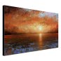 Hand-Painted Landscape Abstract Landscape Horizontal One Panel Canvas Oil Painting For Home Decora