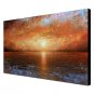 Hand-Painted Landscape Abstract Landscape Horizontal One Panel Canvas Oil Painting For Home Decora