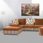 Oil Paintings Modern Landscape Style Canvas Material With Wooden Stretcher Ready To Hang Size60*90