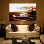 Oil Paintings Modern Sea View Canvas Material with Stretched Frame Ready To Hang SIZE60*90CM.