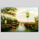 Oil Paintings Modern Sea View Canvas Material with Stretched Frame Ready To Hang SIZE60*90CM.