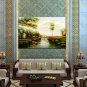 Oil Paintings Modern Sea View Canvas Material with Stretched Frame Ready To Hang SIZE60*90CM.