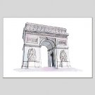 Oil Paintings Architecture oil painting Style Canvas Material With Wooden Stretcher Ready To Hang