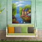 Oil Paintings  Modern Landscape Style Canvas Material With Wooden Stretcher Ready To Hang Size60*9