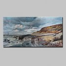 Lager Handmade Seascape Oil Painting On Canvas Wall Paintings For Living Room Home Decor Whit Fram