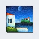 Ready to Hang Handpainted Scenery  Oil Painting On Canvas Wall Art For Decor