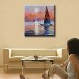 Oil Painting Decoration Abstract Hand Painted Canvas with Stretched Framed M/L/XL