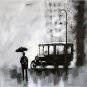 Single Classic Pure Hand Draw Ready To Hang Decorative Painting Street View Oil Painting