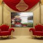Landscape Style Canvas Material Oil Paintings with Stretched Frame Ready To Hang Size 60*90 CM