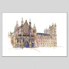 Oil Paintings Architecture oil painting Style Canvas Material With Wooden Stretcher Ready To Hang