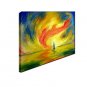 Hand-Painted Abstract Sea Hurricane Modern One Panel Canvas Oil Painting For Home Decoration