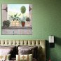 Oil Paintings Modern Sea View Style Canvas Material With Wooden Stretcher Ready To Hang Size60*60C