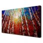 Hand-painted Oil Paintings Modern Landscape with Stretched Framed