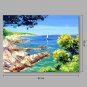 IARTS Hand Painted Oil Painting Vintage Summer Beach Abstract Art Acrylic Canvas Wall Art For Hom