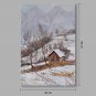 IARTS Hand Painted Oil Painting Modern Winter Forest Hunt Abstract Art Acrylic Canvas Wall Art For