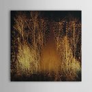 Hand Painted Oil Painting Landscape Woods with Stretched Frame