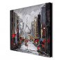 Oil Painting Abstract Landscape Hand Painted Canvas with Stretched Framed Ready to Hang