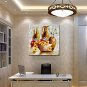 Ready to Hang Handpainted Flowers  Oil Painting On Canvas Wall Art For Decor