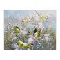 Hand-Painted Animal Square,Artistic Modern/Contemporary One Panel Canvas Oil Painting For Home Dec