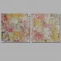 Hand-Painted Abstract / Landscape 100% Hang-Painted Oil Painting,Modern / Classic Two Panels Canva