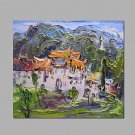 Ready to Hang Handpainted Scenery Oil Painting On Canvas Wall Art For Decor