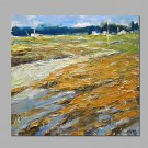 Ready to Hang Handpainted Scenery Oil Painting On Canvas Wall Art For Decor