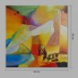IARTS Modern Abstract Multi-Color Drawing Oil Painting On Canvas with Stretched Frame Wall Art For