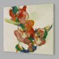 IARTS Abstract Oil Painting The Modern Bright Colorful Red & Green Paint Picture with Stretched Fr