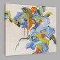 IARTS Abstract Oil Painting The Modern Bright Colorful Blue & Green Paint Picture with Stretched F