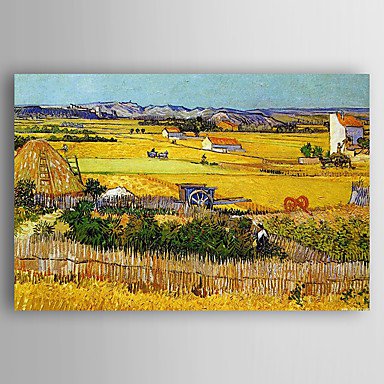 Hand-Painted Landscape Horizontal,New Arrival One Panel Canvas Oil Painting For Home Decoration